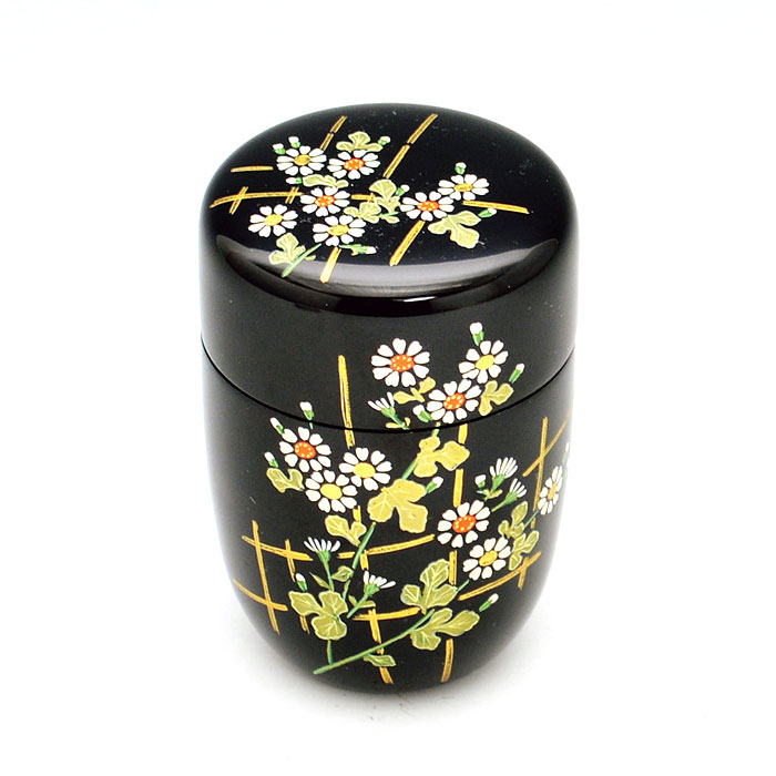 長棗 菊垣蒔絵 佐々木麗峰 作 桐箱入り | 令和8年 秋の茶道具