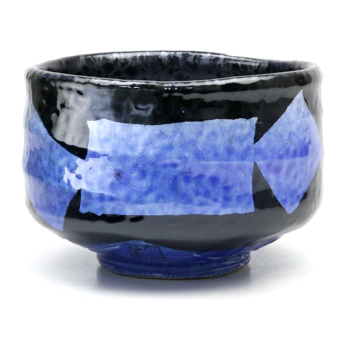 茶道具 抹茶碗 紅彩山 煎茶 作家物 在名 美品 共箱(K-YC422) 煎茶道具色絵着彩唐松絵煎茶碗六客組高野清鳳共箱京焼工芸品