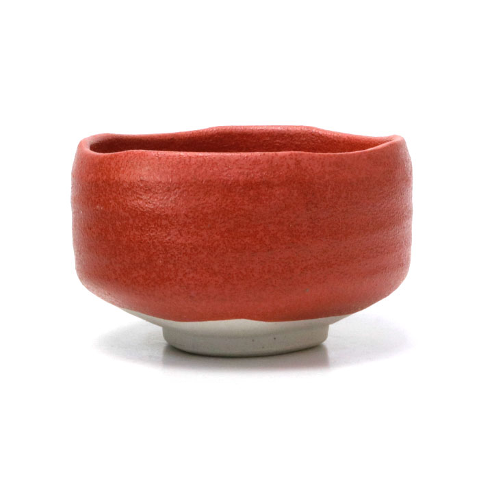 Ｔ７３７　茶碗　『赤地　金襴手』『瑞豊窯 造』　共箱　抹茶碗　茶道具 抹茶碗 利休茶碗 赤 豊窯作 | 抹茶碗 - CHATOWA 茶と和 抹茶と茶道具の