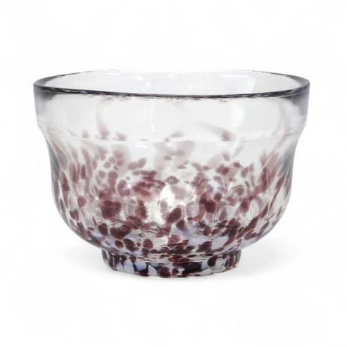 松ヶ岡ガラス あずき抹茶碗 | ガラスの茶道具 - CHATOWA 茶と和 抹茶と