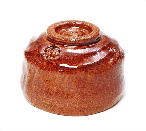 茶道具 抹茶碗】 野点茶碗 飴楽 松楽窯作 | 楽焼茶碗 - CHATOWA 茶と和