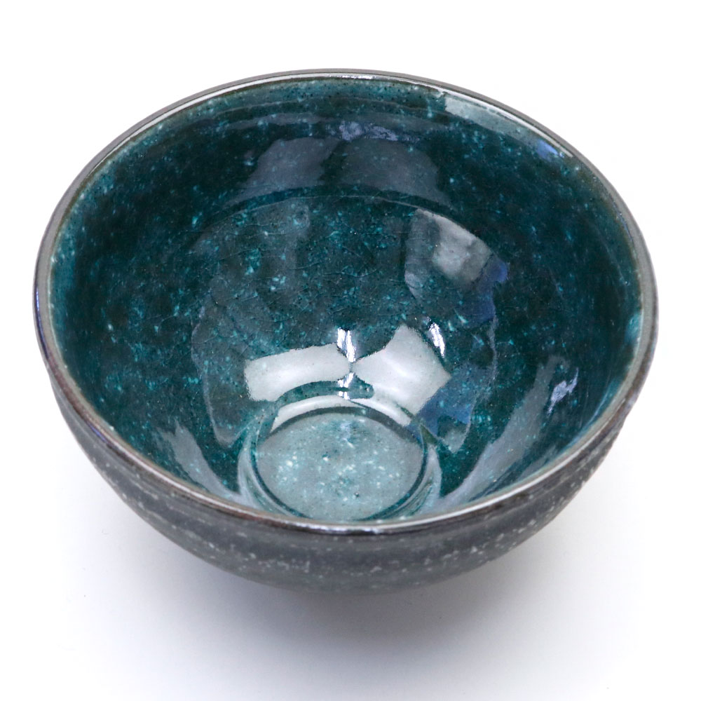 茶道具 抹茶碗】 抹茶碗 青の洞窟 美濃焼 日本製 | 常用茶碗 - CHATOWA