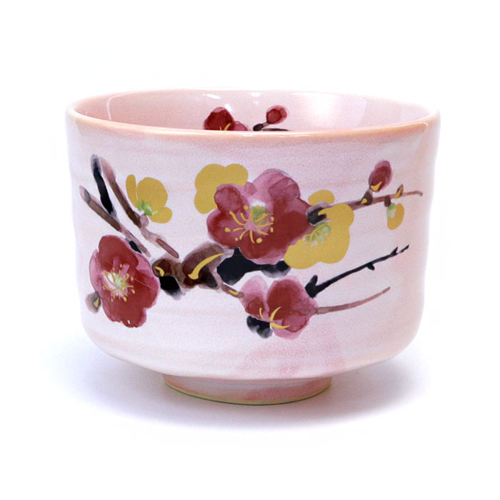 茶道具 抹茶碗 万葉草花 梅 | 抹茶碗 - CHATOWA 茶と和 抹茶と