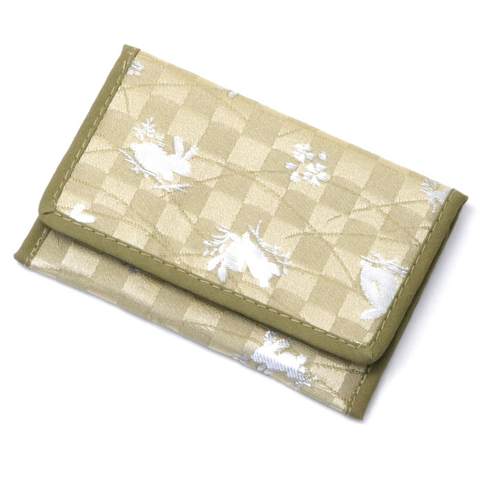 新小茶巾入れ D 内部防水加工 二重ポケット | 茶巾 - CHATOWA 茶