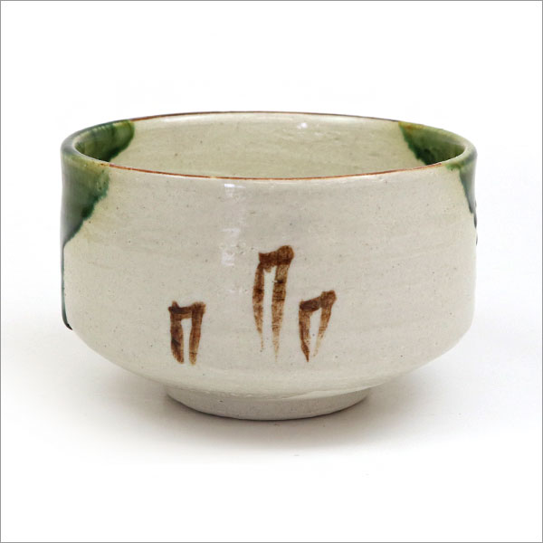 茶道具 抹茶碗】 抹茶碗 織部 五陶作 | 常用茶碗 - CHATOWA 茶と和