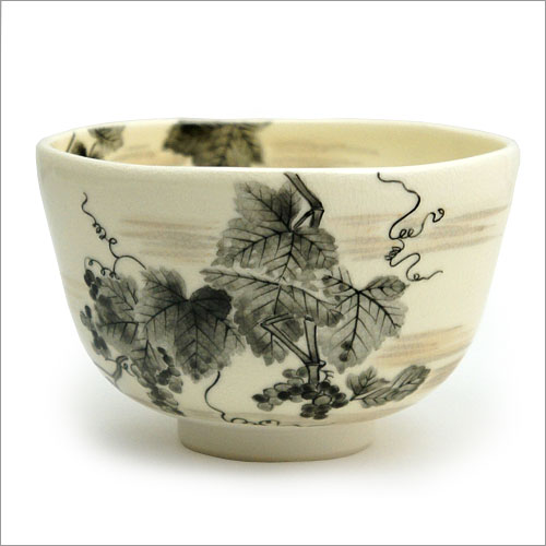 藤山窯　升形俵牛茶碗【新品未使用】 藤山窯 升形俵牛茶碗【新品未使用】 藤山窯