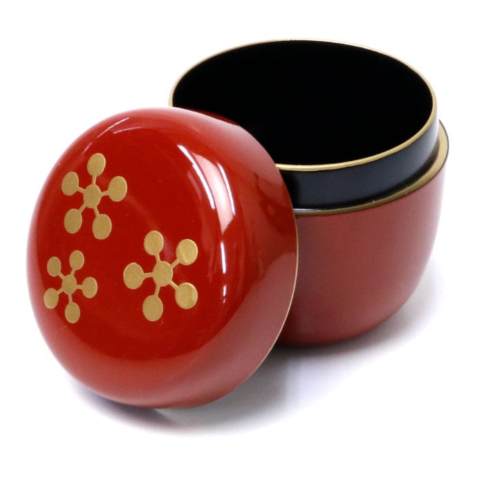 値下げ！なつめ　棗　茶道具　正月飾り　新品　朱色 値下げ！なつめ 棗 茶道具 正月飾り 新品 朱色 値下げ！なつめ 棗