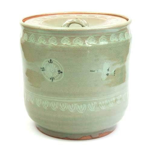 茶道具 水指】 水指 雲鶴青磁 中村与平作 | 水指 - CHATOWA 茶と