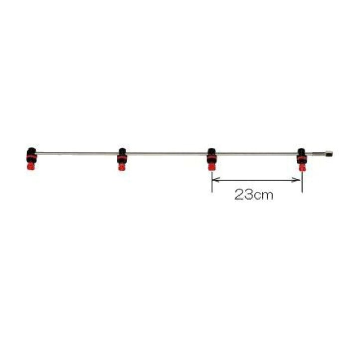 ヤマホ ドリフト低減 キリナシ除草4頭口ステンタイプ（G1/4） 除草用