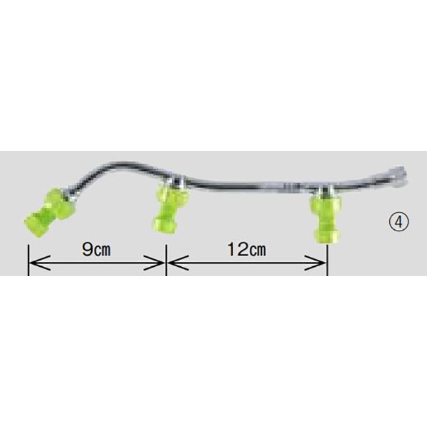 ヤマホ ドリフト低減 キリナシESタテ3頭口(G1/4) 立体野菜用 商品イメージ