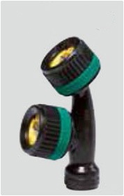 ヤマホ ドリフト低減 人力用新広角2頭口R型（G1/4） 野菜用 商品イメージ