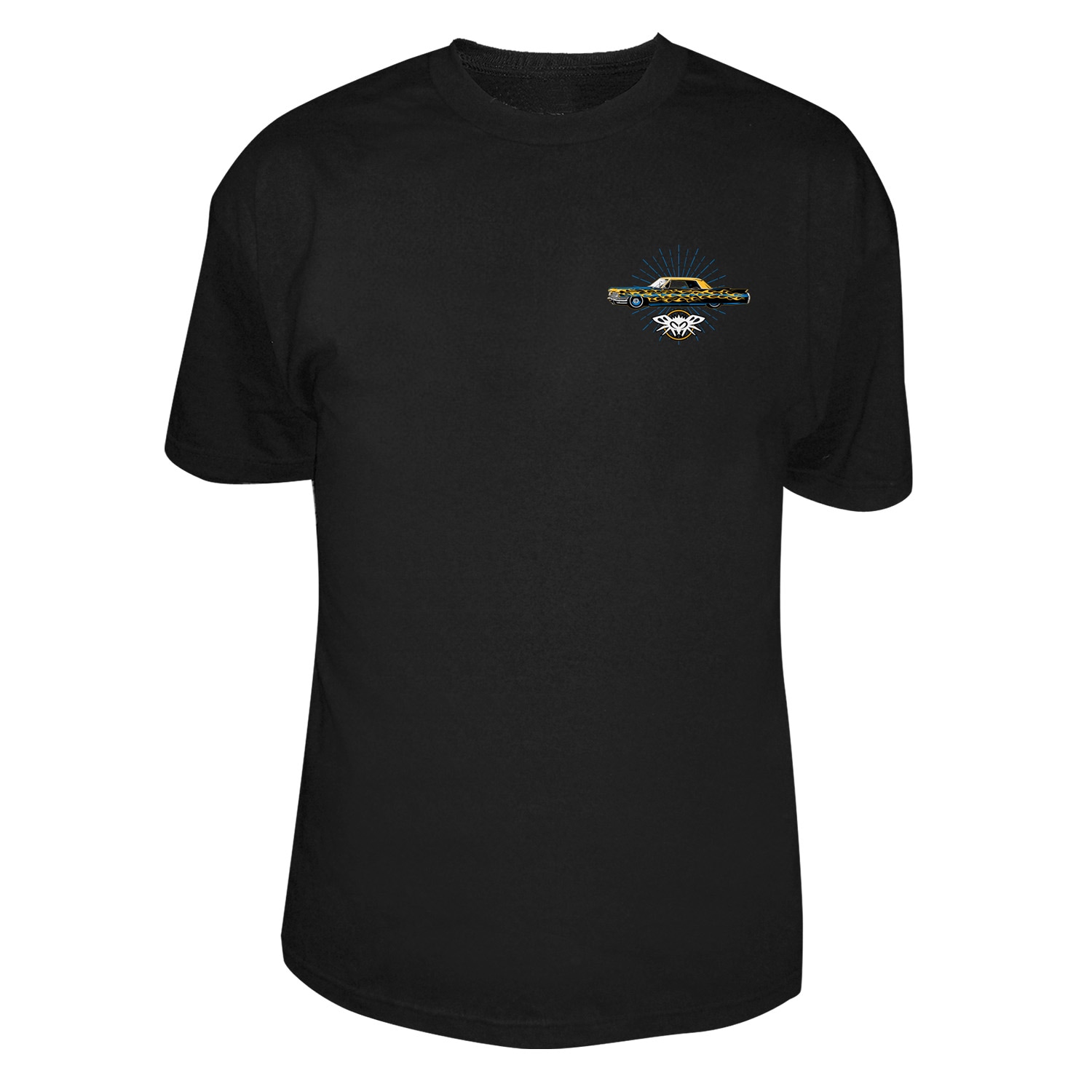 Black flys 半袖　tシャツ　黒　usa製　ビンテージ　シングルステッチ Black flys 半袖 tシャツ 黒 usa製 ビンテージ シングルステッチ