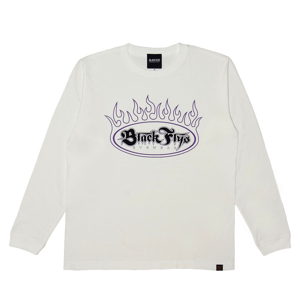 OVAL FLAMES L/S TEE