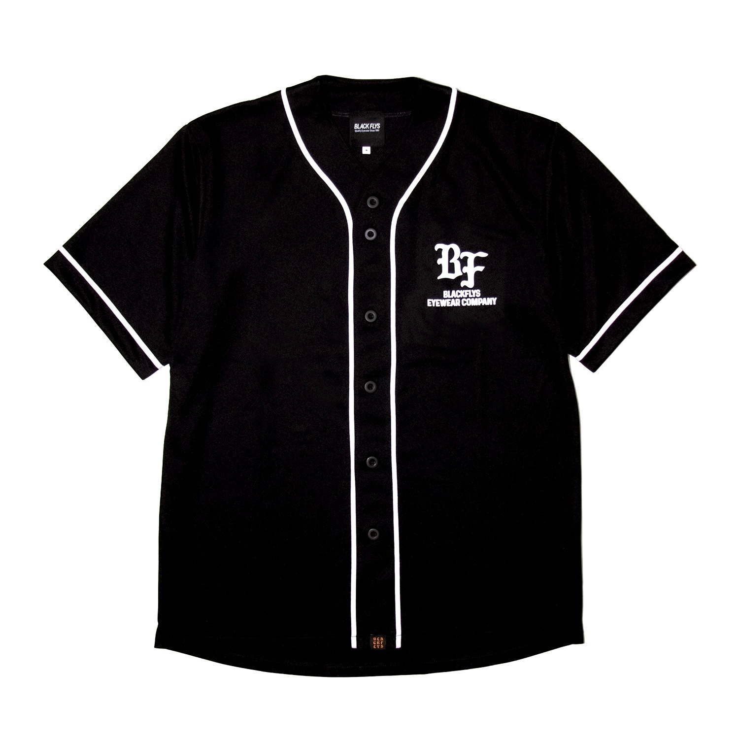 SOLID BF BASEBALL SHIRT BLACK FLYS 公式ストア