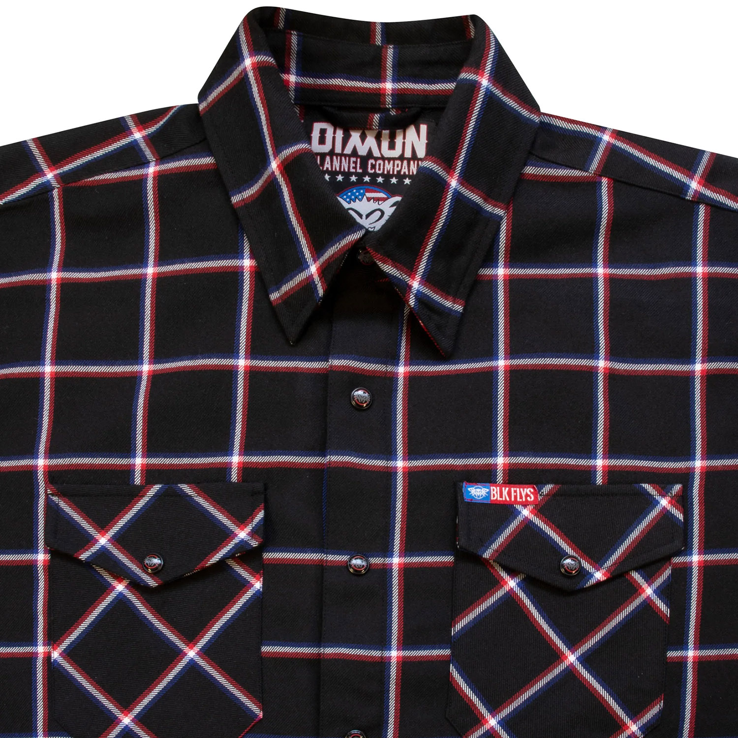 FLY CENTENNIAL-DIXXON FLANNEL L/S SHIRT BLACK FLYS 公式ストア