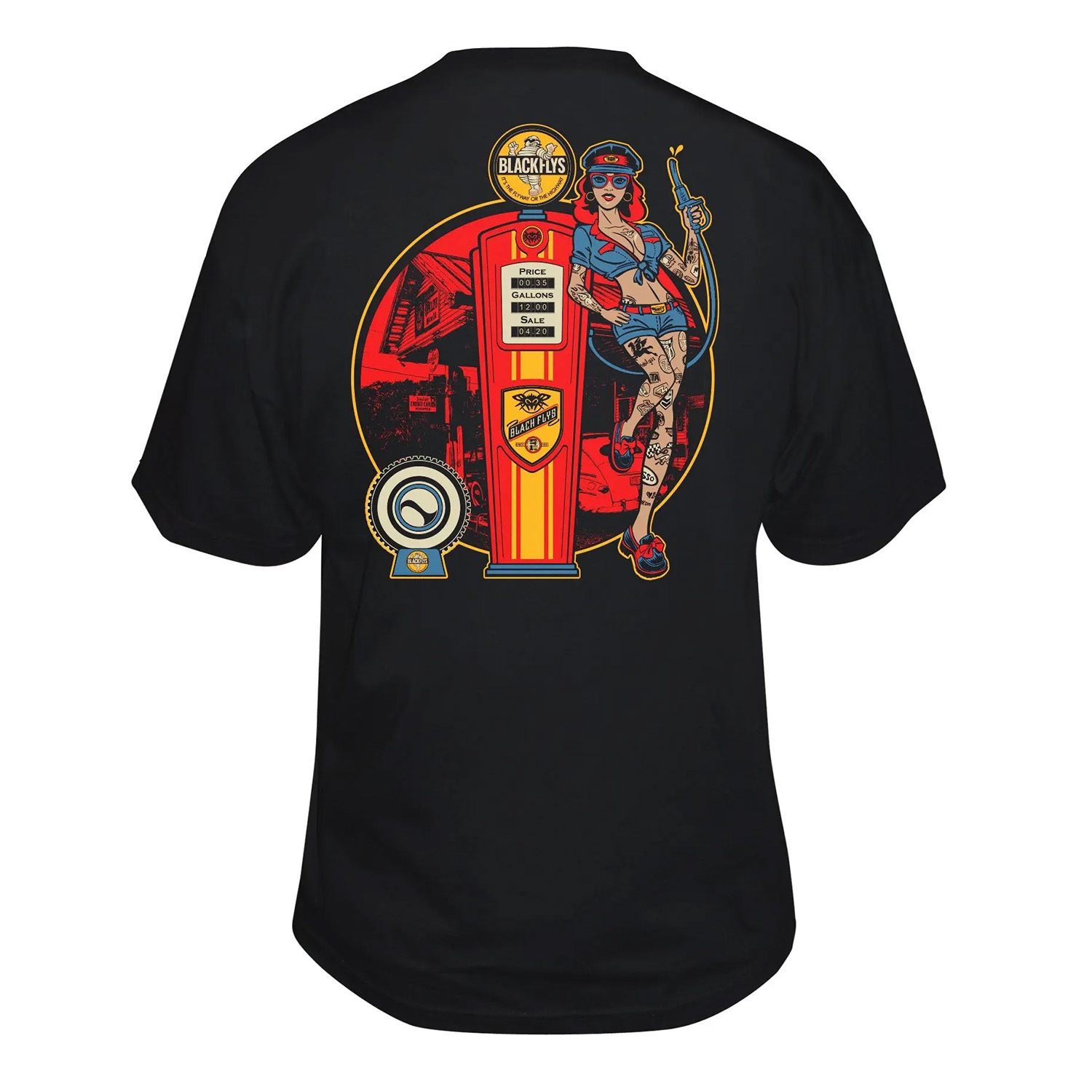 GAS GIRL S/S TEE