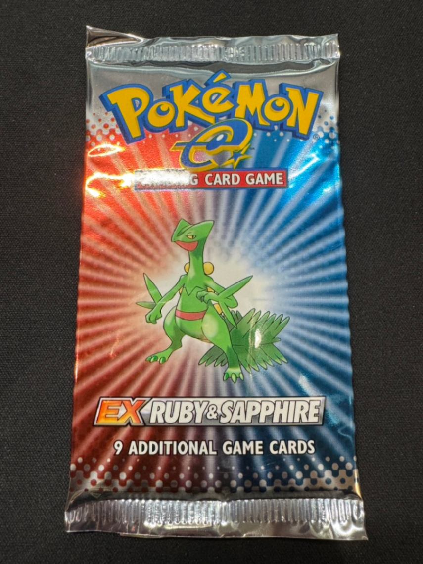 Pokemon EX RUBY & SAPPHIRE Booster Pack 未開封パック（ジュカイン）[ポケモンカード]カードショップ ロータス