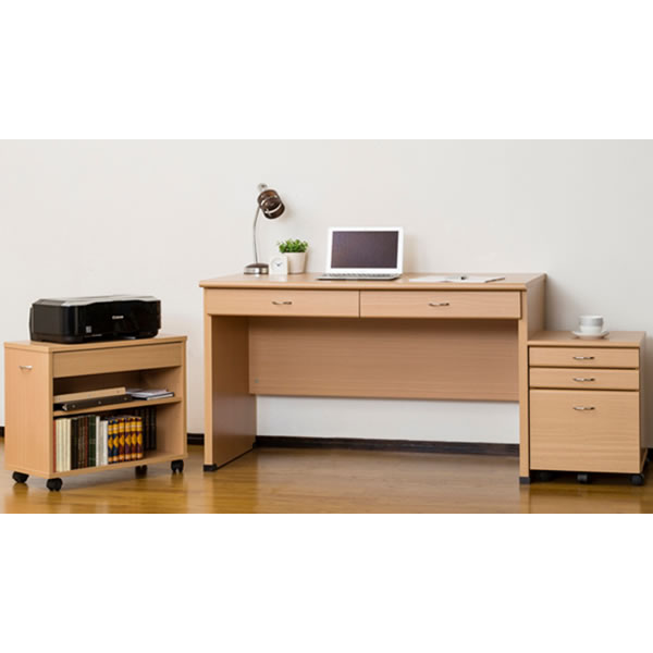 クロシオ システムデスク120 ナチュラル 25169 52766