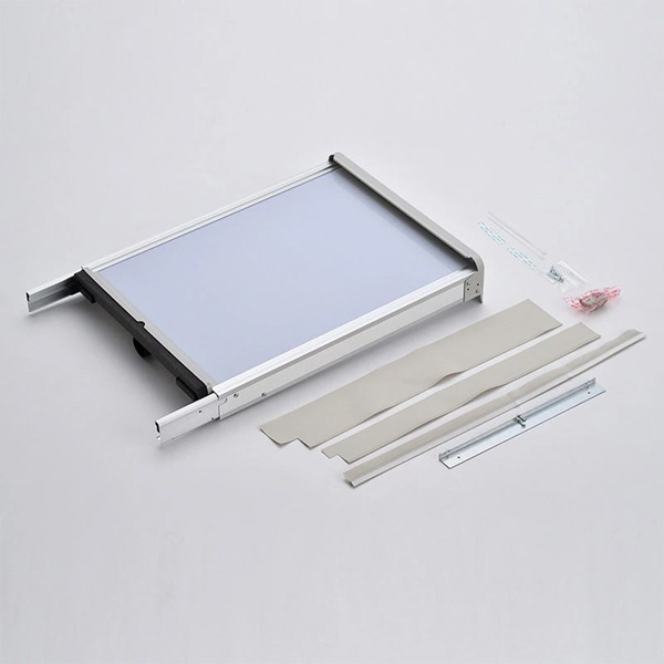 コロナ 冷暖房兼用タイプ テラス窓用取付枠 WT-8H (窓の高さ140〜190cm用) 57754