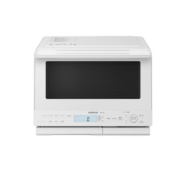 日立 オーブンレンジ ヘルシーシェフ 31L 庫内フラット MRO-S8B(W) 57937