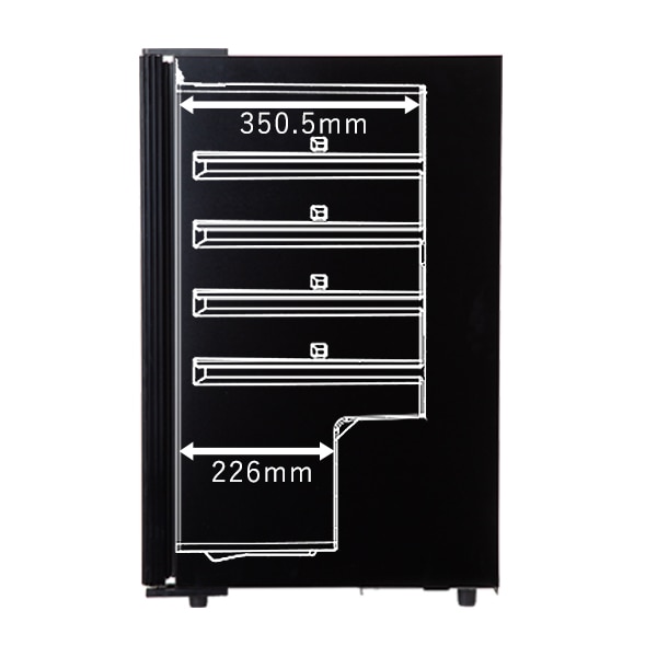 ワインセラー 15本収納 コンプレッサー式 コンパクトモデル DWC-015C