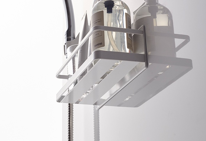 マグネットバスルームラック ミスト ワイド　４２３７