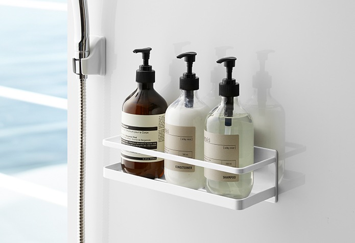 マグネットバスルームラック ミスト ワイド　４２３７