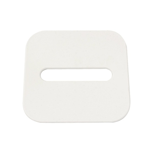 PP製人大シンク用排水フタ 嬉シンク用(FW)シュガーホワイト