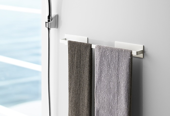 マグネットバスルームタオルハンガー ミスト ワイド　４２３２