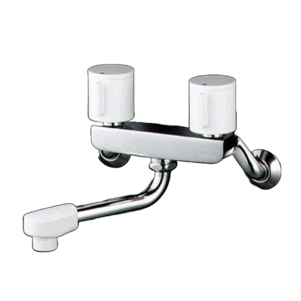 壁付浴槽水栓　吐水パイプ(15cm)　寒冷地用