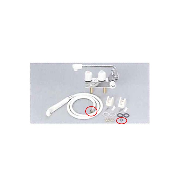 シャワ－接続パッキン