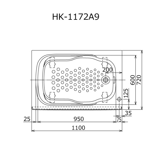 マキフタ1100サイズ(HKシリーズ)【ヒーティングバス用】