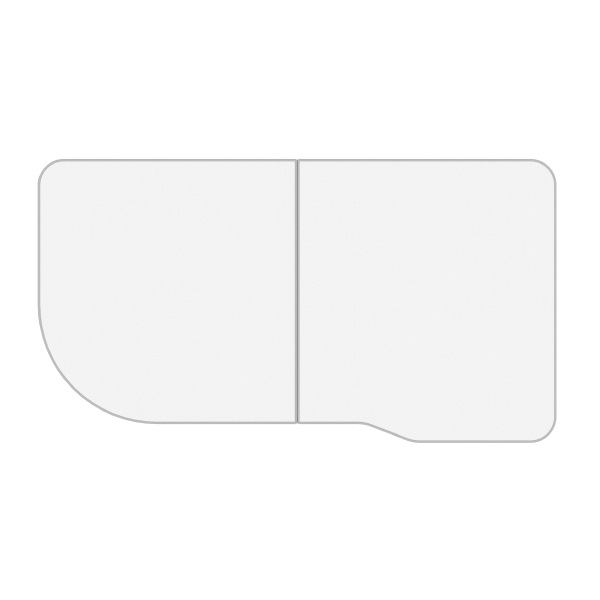 断熱クミフタ(695×760切欠、695×710)２枚