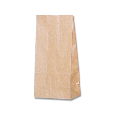 角底袋　茶無地　№８　＃４０１０８００