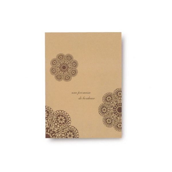 小袋　レースィ（茶）　５号　＃２９７２