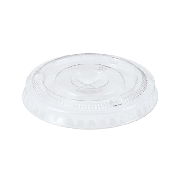 透明カップ　平蓋　９オンス用　穴付　＃４５２５００９