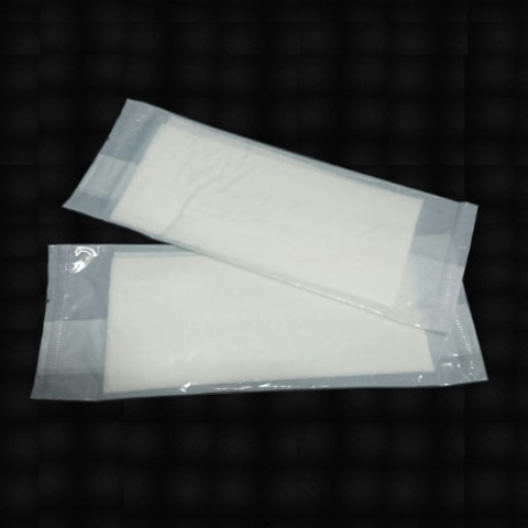 紙おしぼり　プチフレッシュ　平　乳白無地　ＰＰ－１