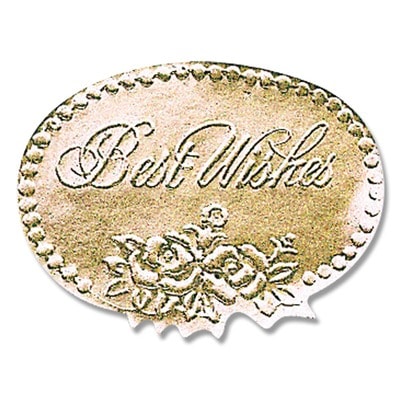 シール　ベストウィッシュ　金　Ｌ　＃７０６６３００