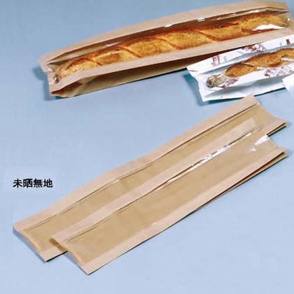 デリカパック　フランスパン用　小　未晒無地