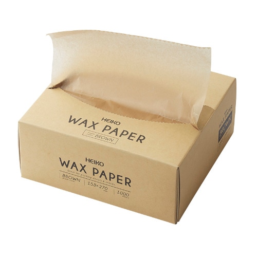 ヘイコー　ワックスペーパー　小　茶　＃４５３２０９４