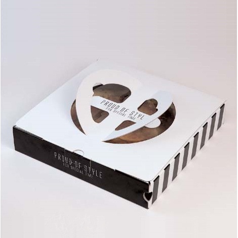 ミエルピザＢＯＸ　持ち手付　１０－３１８