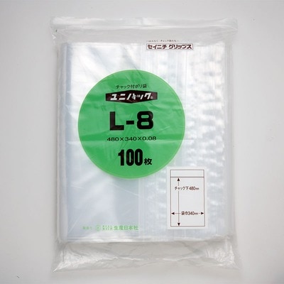 ユニパック　Ｌ－８　＃６６５１５２２