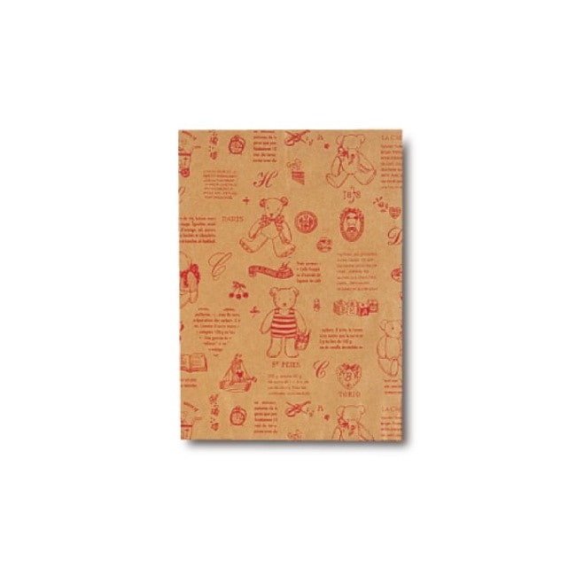 小袋　ベアコレクション　レッド　５号　＃２７４２