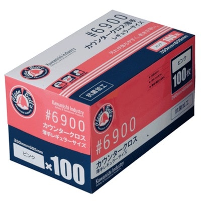 カウンタークロス　＃６９００　ピンク　薄手　＃４７４７９３３