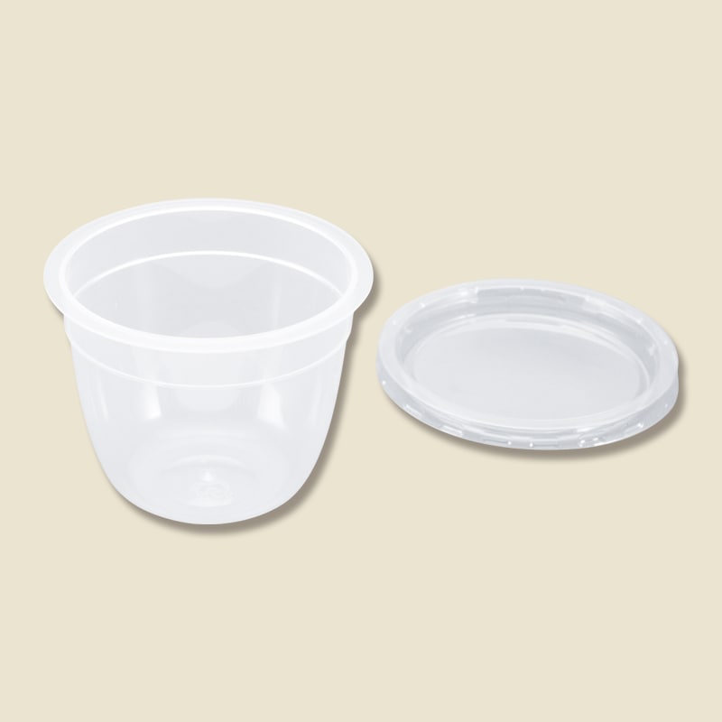 プリンカップ　蓋付１３０　Ｆ００５４　＃４５４９８５４