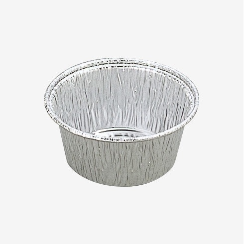 アルミ丸型カップ　８ｃｍ浅型　Ａ４０８１Ｄ　＃６０１９２９