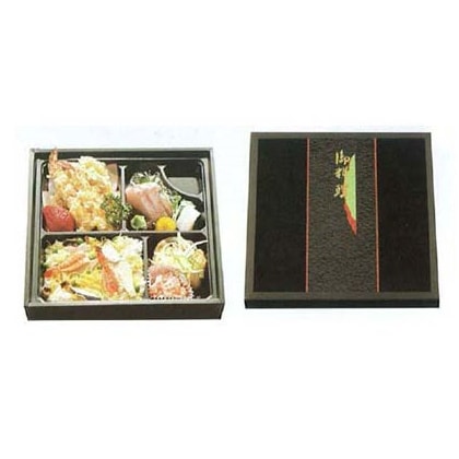 弁当 紙ボックス ８５ ８５黒 山苑 食品容器 弁当容器 包装市場 新館