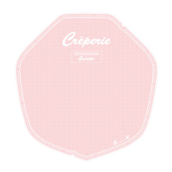 クレープ包装紙　変形デリシャス