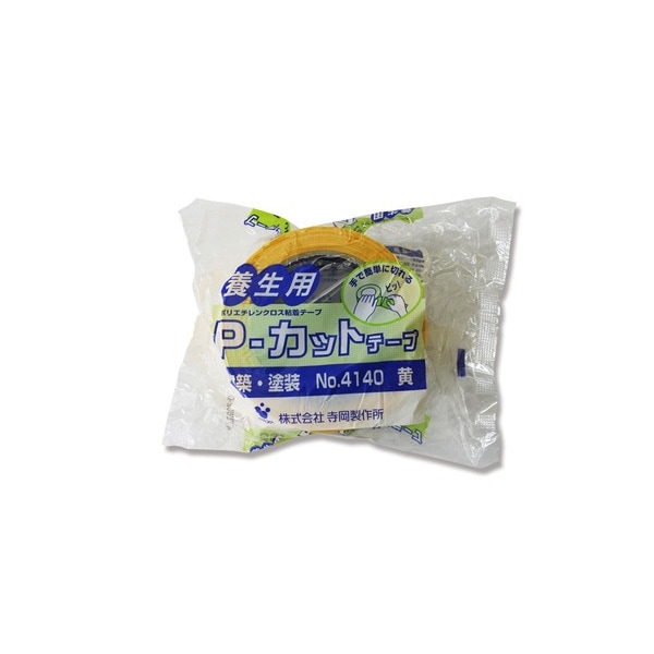 Ｐカットテープ　№４１４０　５０ｘ２５　黄　＃１７０３５６４