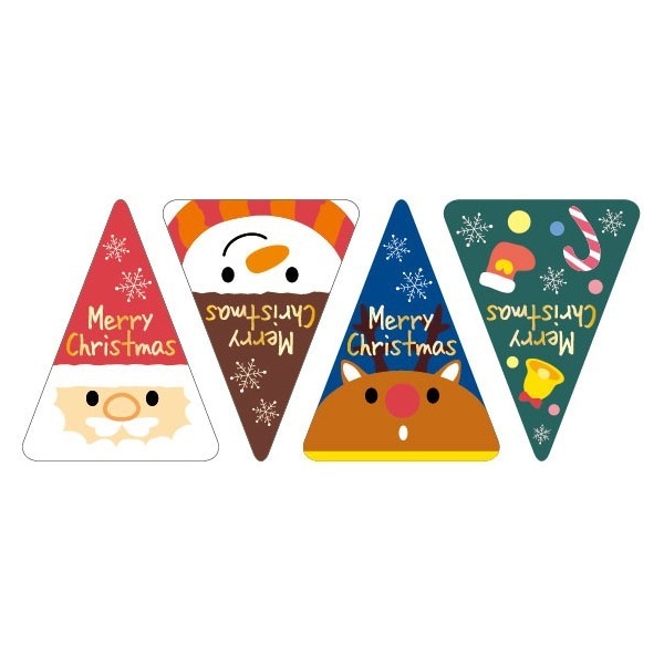 クリスマスシール　４色アソート　ＳＰ－４２８